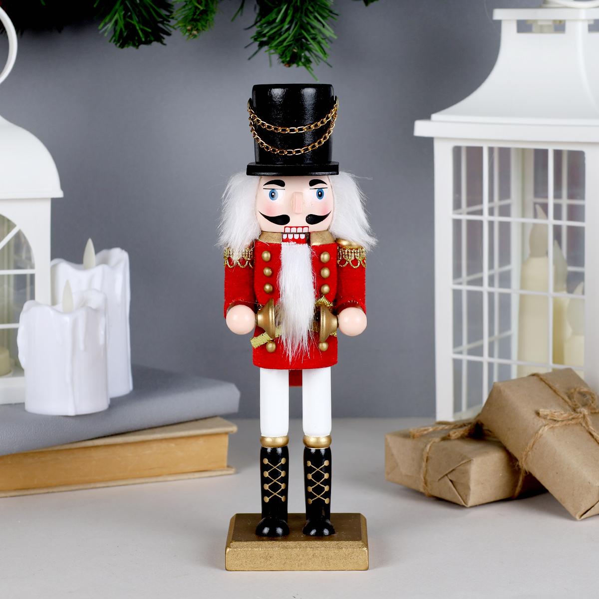 Новогоднее украшение Щелкунчик 25 см / TU-473 /уп 48/без выбора формы