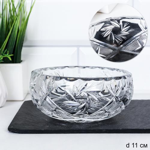 Ваза для сервировки хрусталь 11 см / 6022 / 1000/1 /уп 2/ 4 вел., мельницы