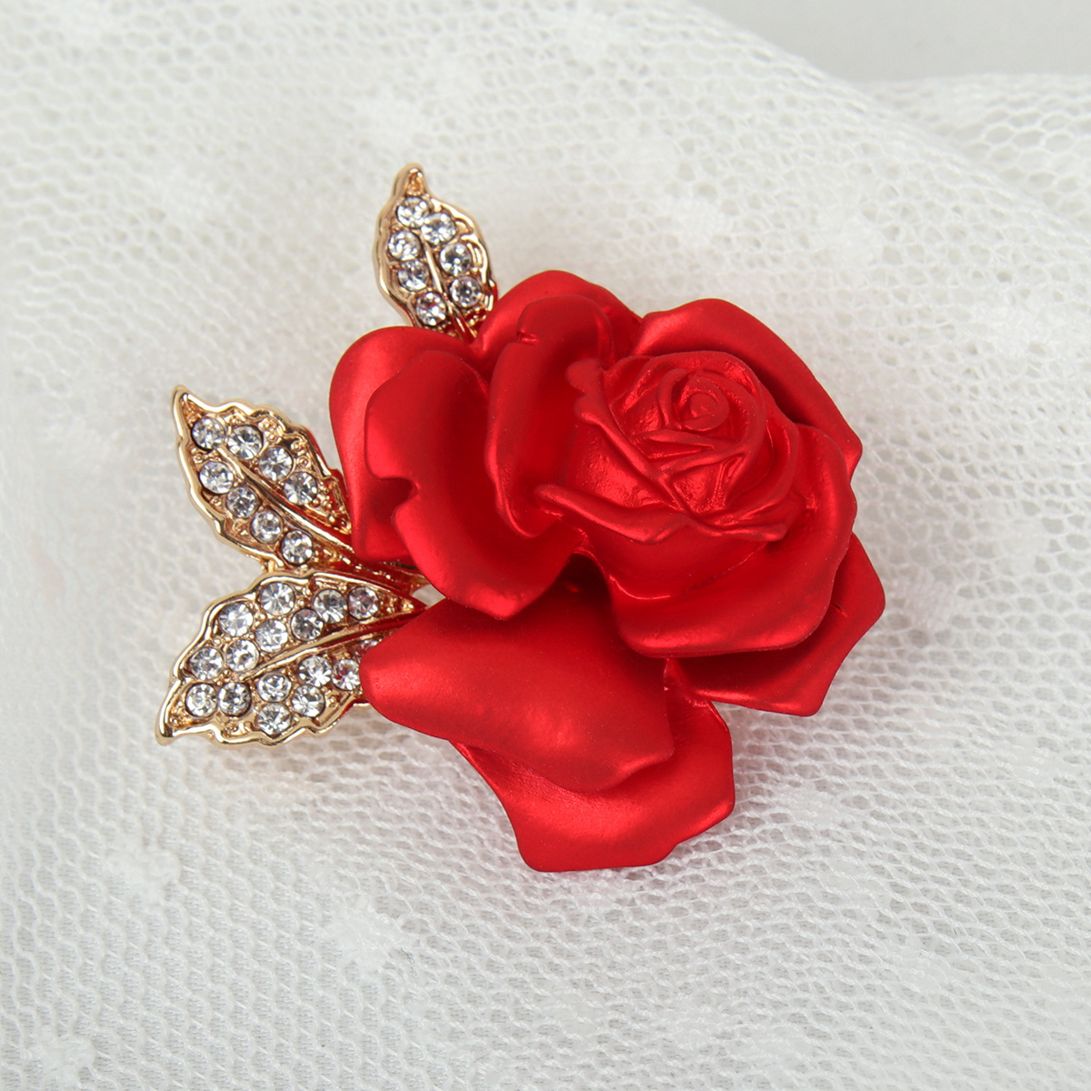 Брошь Роза / 4201 /уп 24/