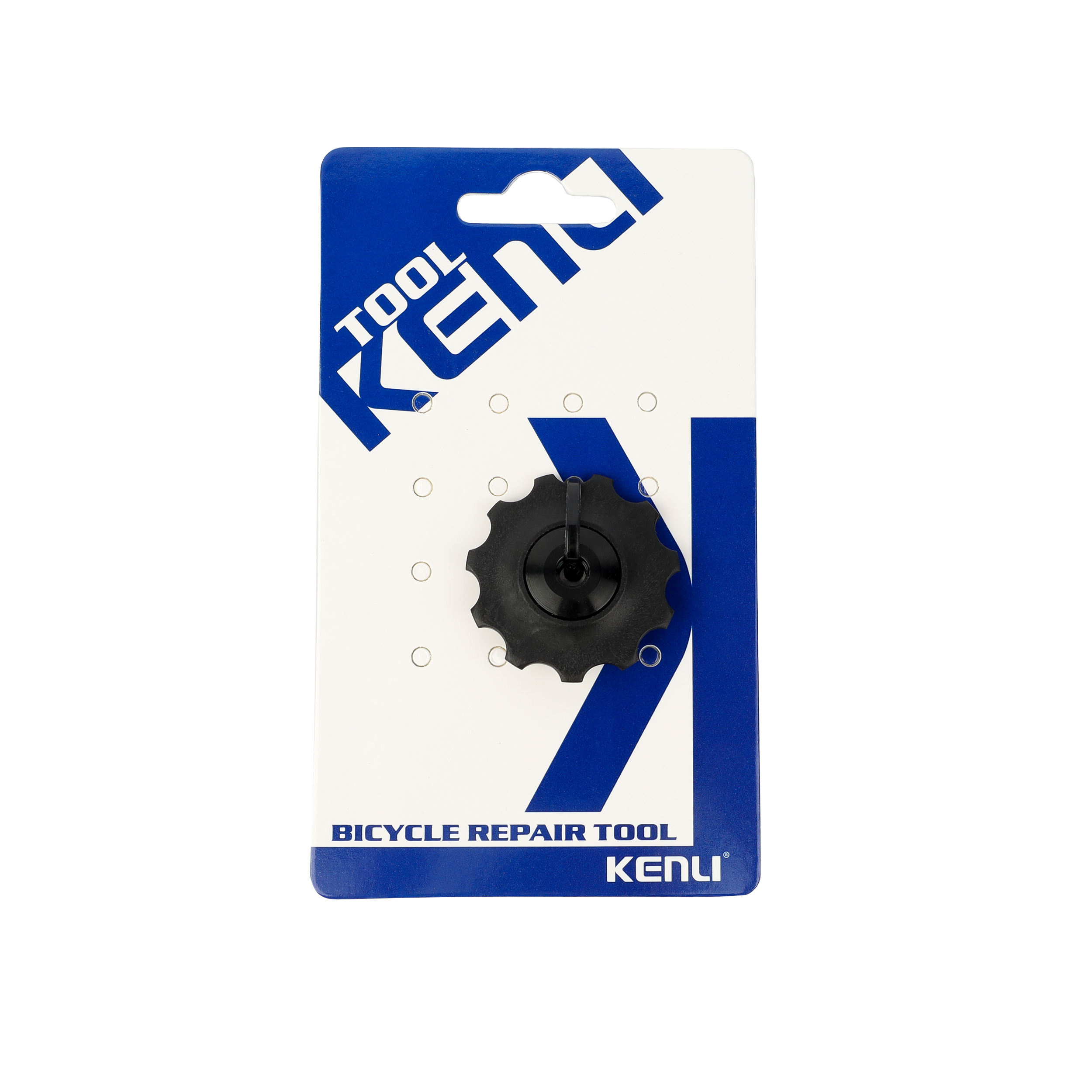 Ролик натяжителя заднего переключателя 11T . Пластиковый. KENLI /KL-4012A/ черный/ уп 20/300/