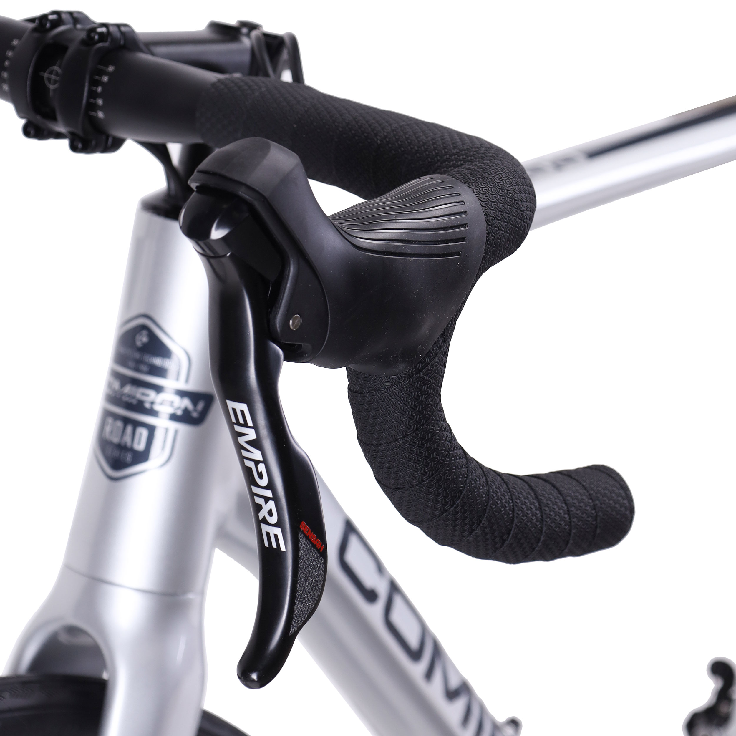 Велосипед шоссейный COMIRON RONIN II 700C-540mm SENSAH 2X11S оси, серебристый