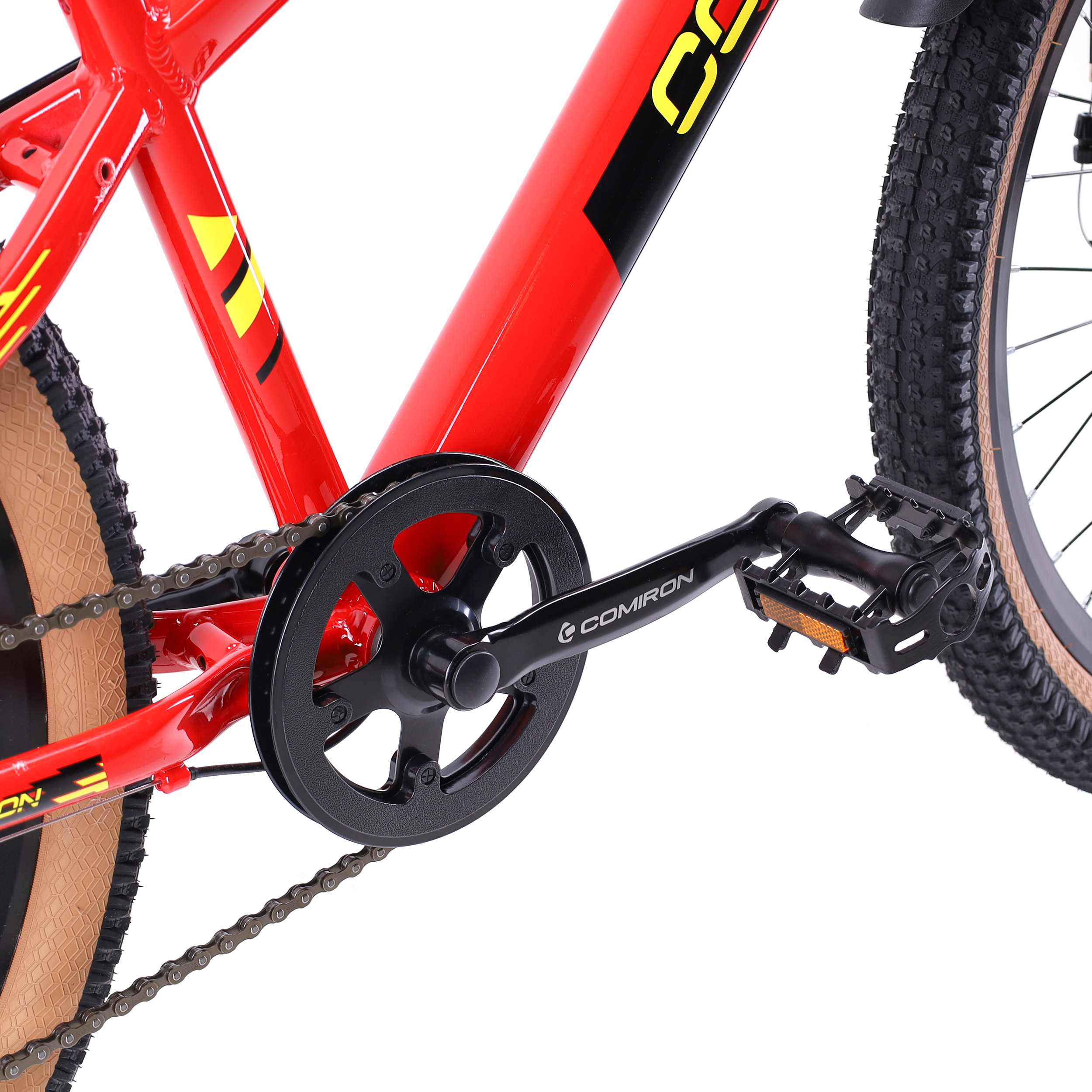 Велосипед 24" рама 13" 7sp COMIRON REBEL красный