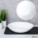 Набор суповых тарелок6 штук 650 мл 203 мм белая широкая / ZSSP80 (WHITE) /уп 8