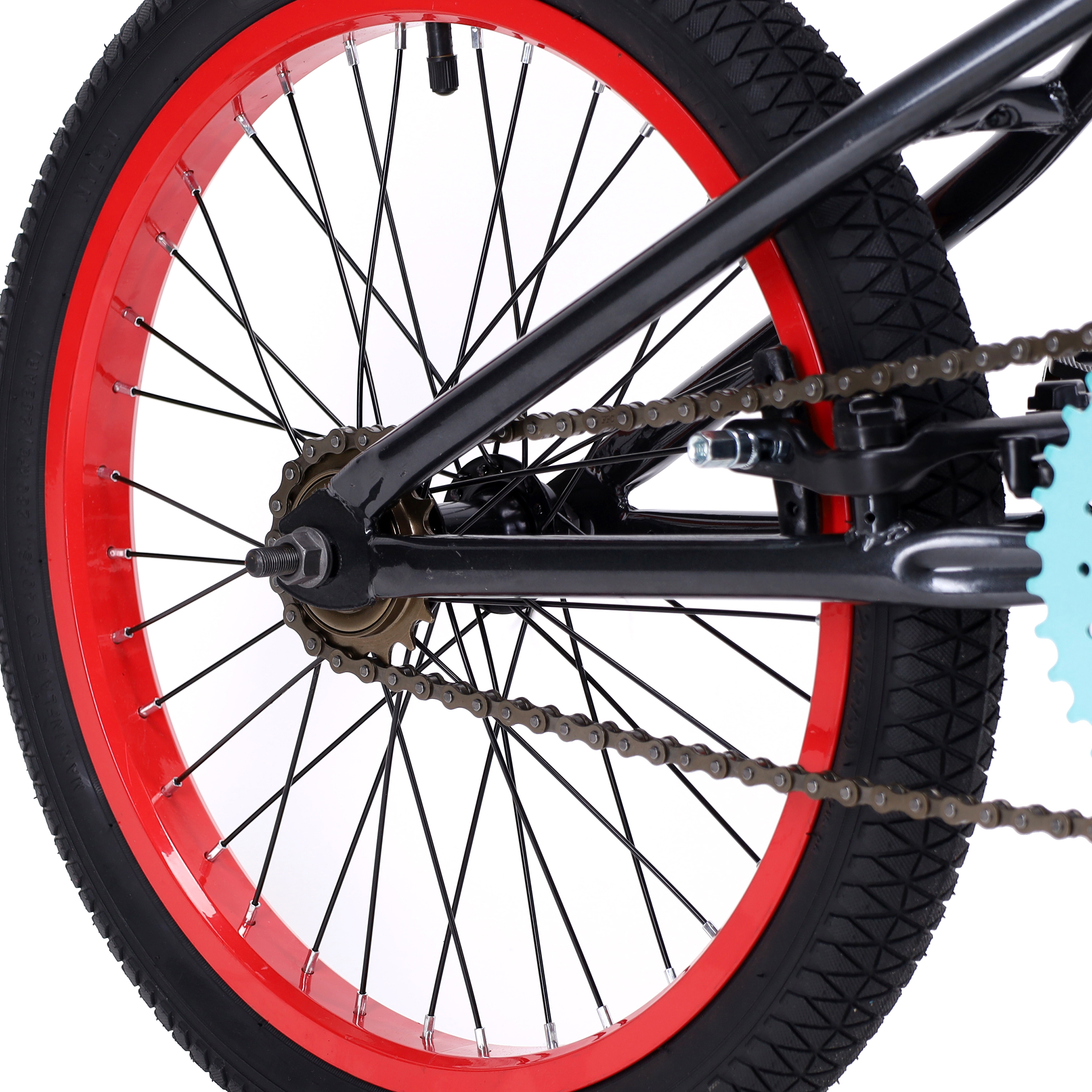 Велосипед BMX 18" COMIRON WOOHOO Рама 18" BLACK RED