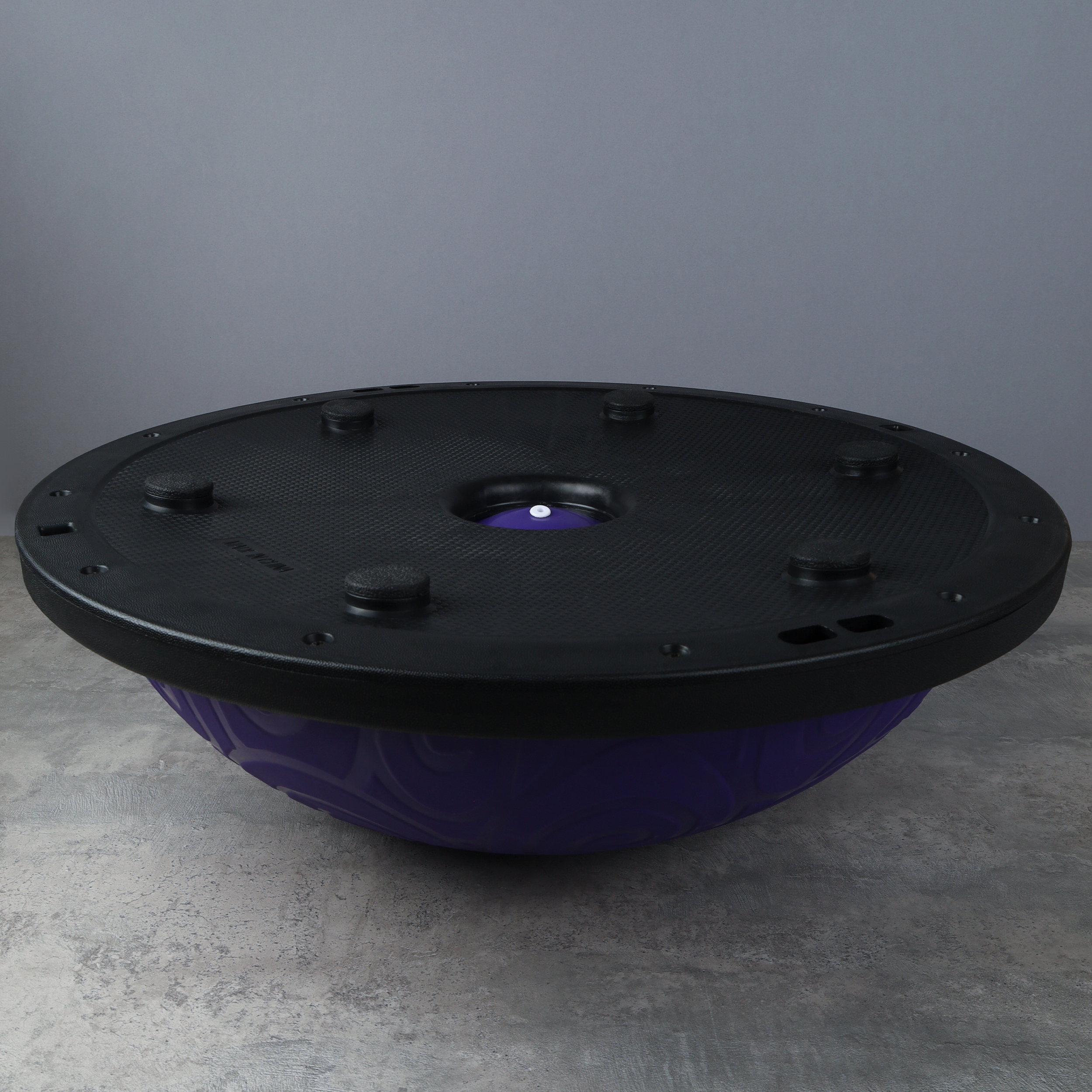 Полусфера балансировочная BOSU 58см Woohooo Curls эспандер, насос/ фиолетовый/ B58Cu-V/уп 5/