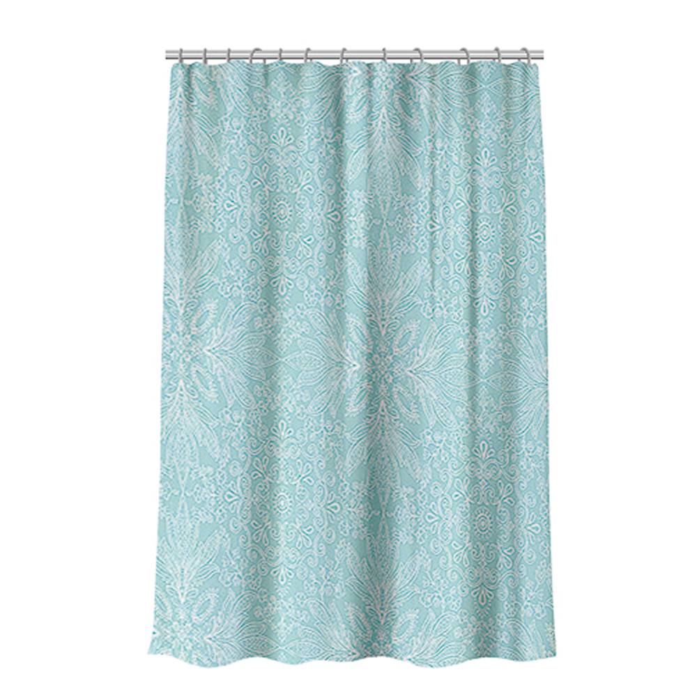 Шторка для ванной 180х180 см Цветущий сад / 461-525 /уп 10/