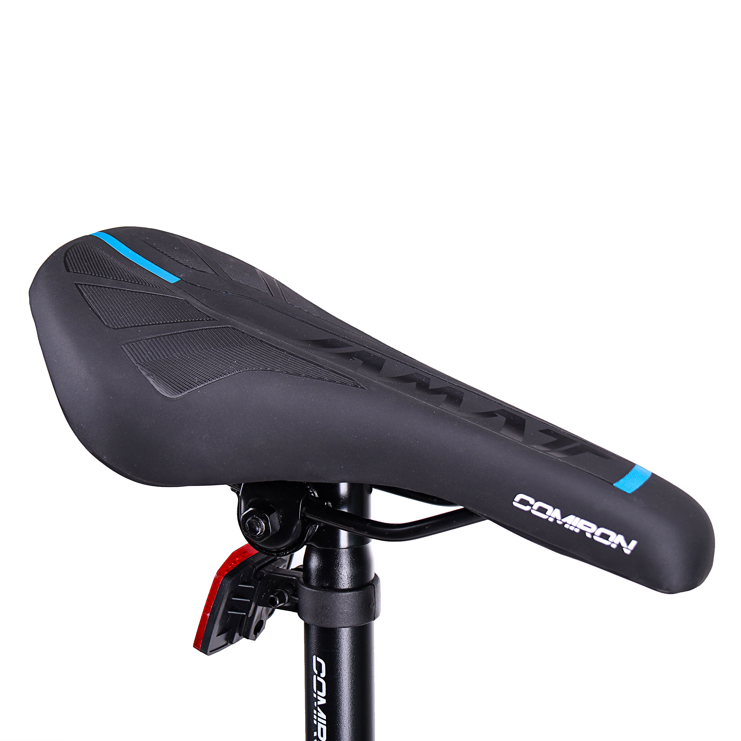 Велосипед 27,5" рама 17" 21sp CF750 C COMIRON FORMULA угольный голубой кристальный металлик