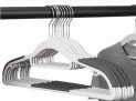 Вешалка для одежды серая набор 10 штук 41 см 73 грамма / F73OP-grey /уп 20/ OPP
