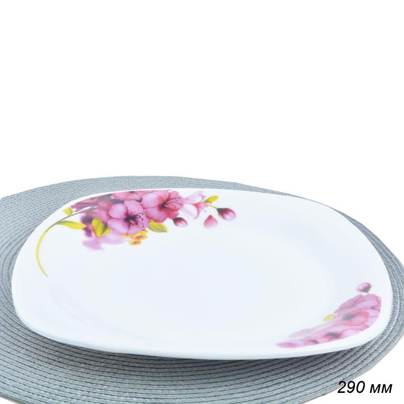 Тарелка квадратная 290 мм / 61101 /уп 2/ YF 