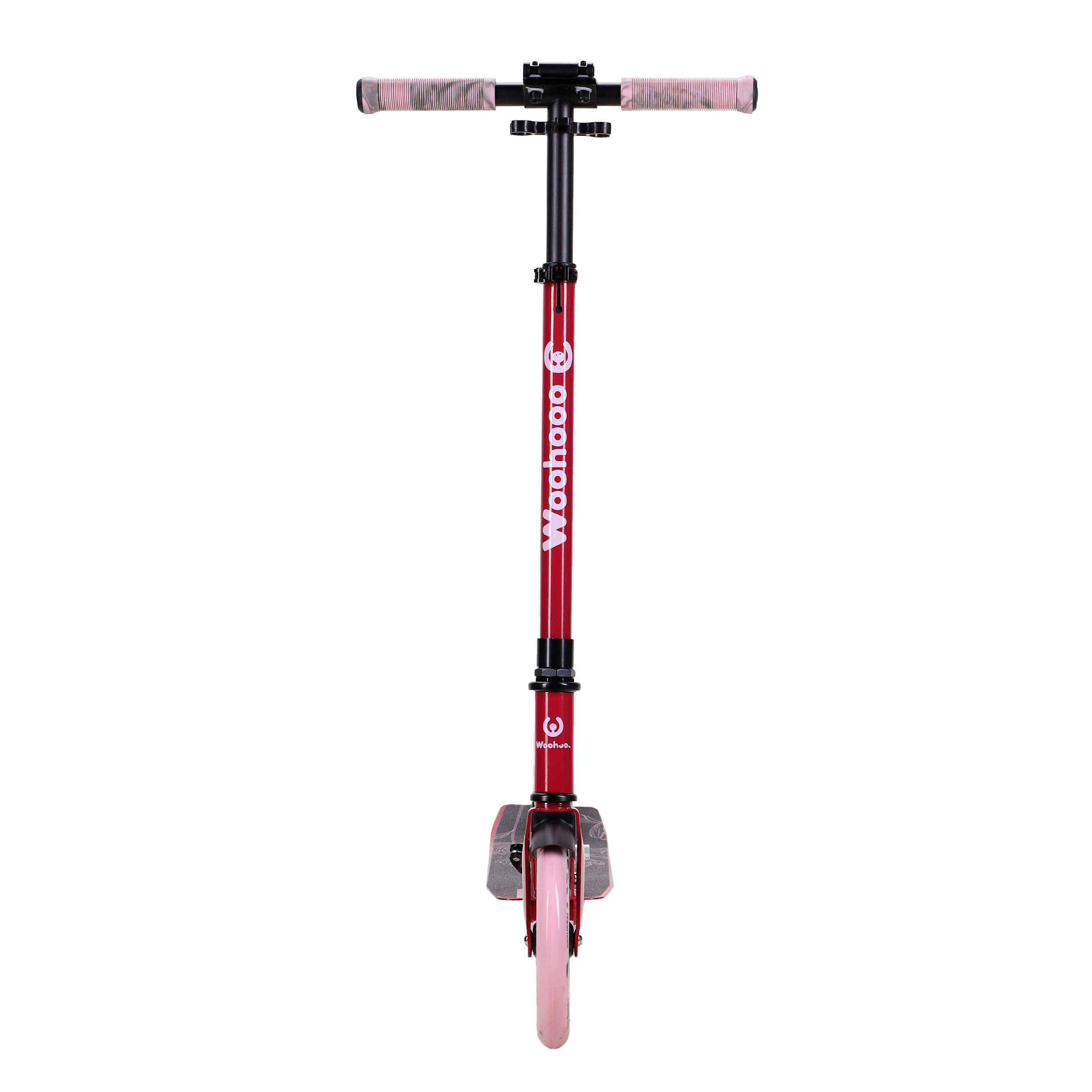 Самокат 2-х колесный Woohooo Vibex / колеса 200мм / Pink Flower / уп 4