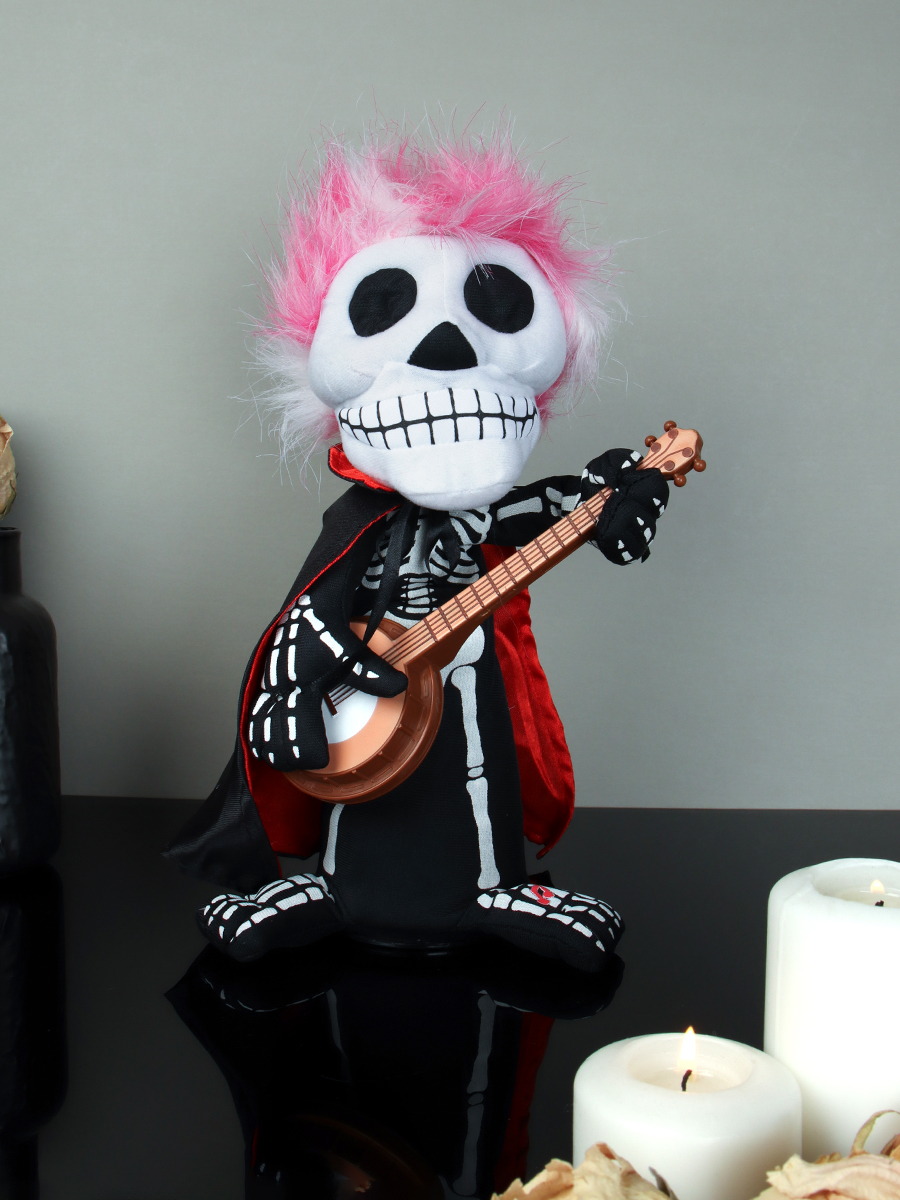 Сувенир прикол-ужастик Хэллоуин розовый / HNR220 /уп.72/АКЦИЯ / 142372