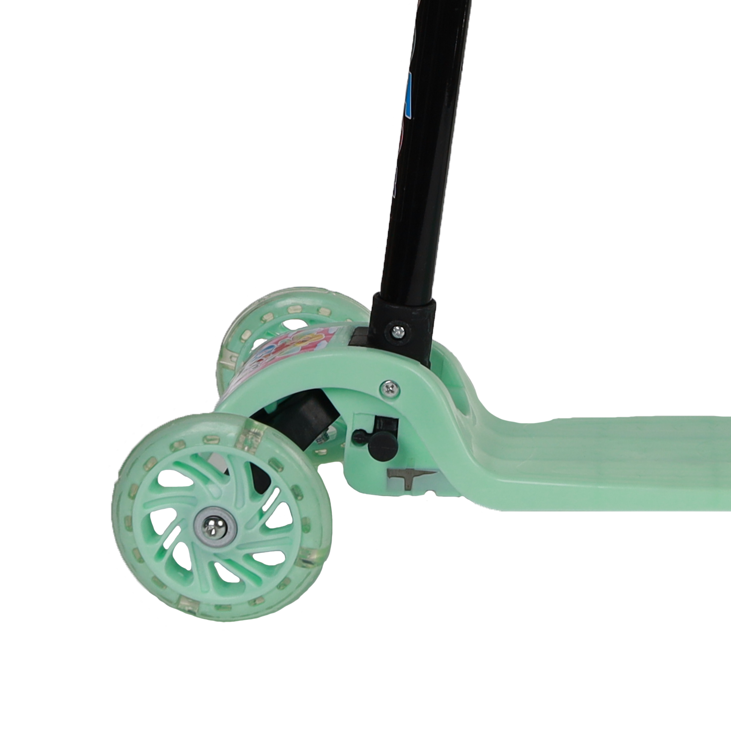 Самокат 3-х колесный SCOOTER / 603 /уп 12/ зелёный