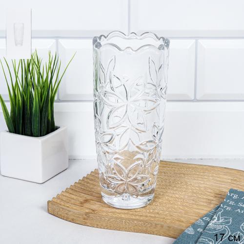 Ваза для цветов 17 см / DSHP122-1 /уп 24/