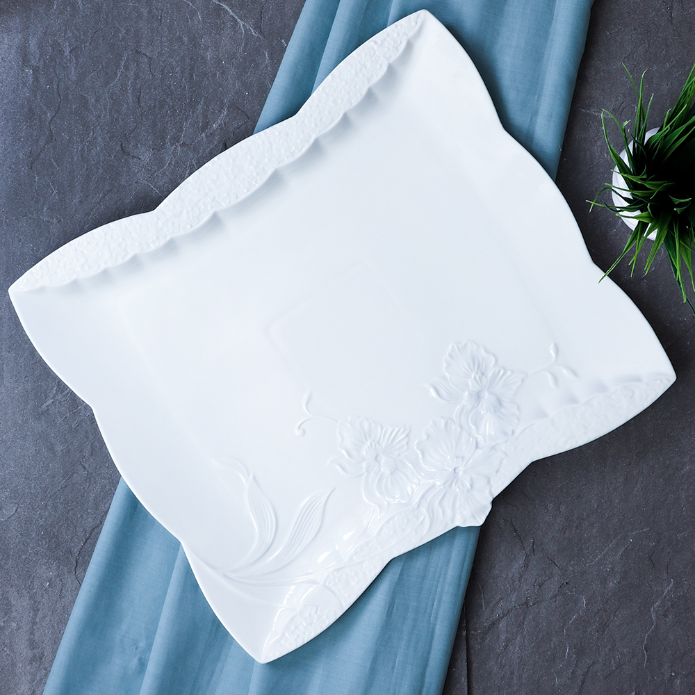 Блюдо фигурное 31,5х35,5 см / 704304 /уп 19/