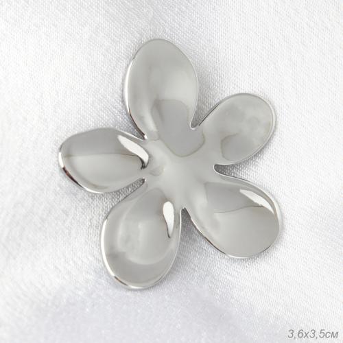 Брошь Цветок / 5071S /уп 12/