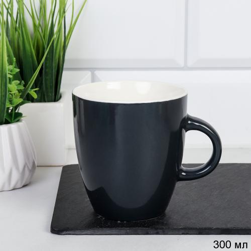 Кружка 300 мл Черная / C0086-S /уп 96/ ПРОМО АКЦИЯ