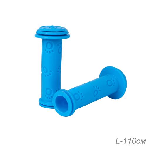 Грипсы детские 110мм, 2шт, голубые. Материал: TPE / Chi110TPE-B / уп 5/200/