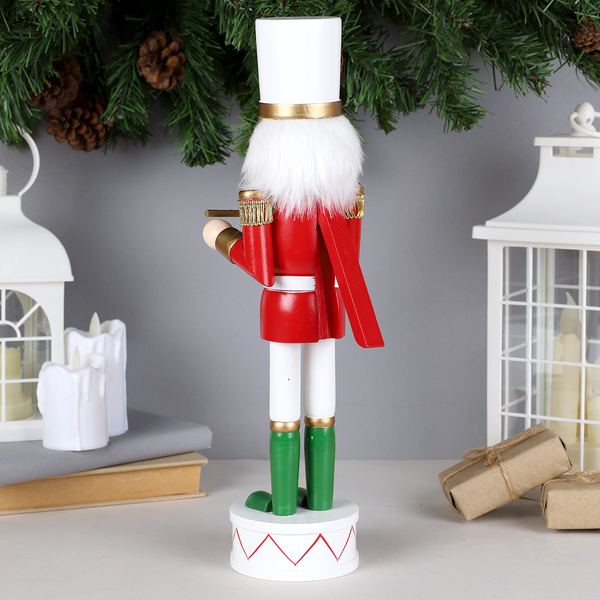 Новогоднее украшение Щелкунчик 38 см / TU-479 /уп 12/без выбора формы