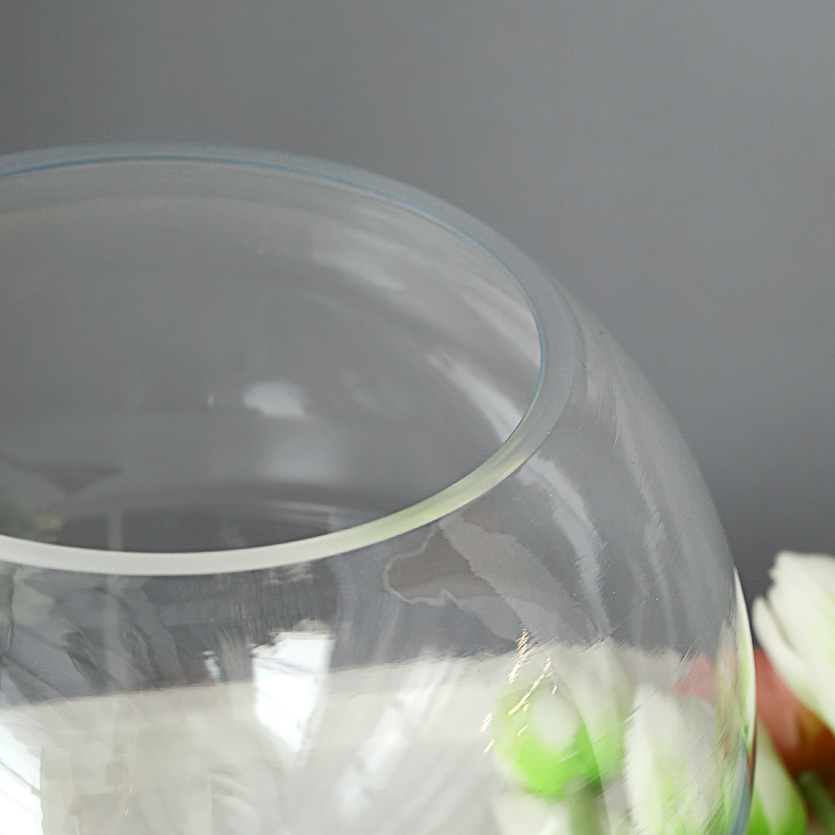 Ваза декор флорариум 17х23 см Шар 4 литра / Q-23 /уп 18/ СКИДКА НА КОРОБ 11%