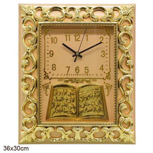 Часы Мусульманские 36x30см / 3165W /уп 10/