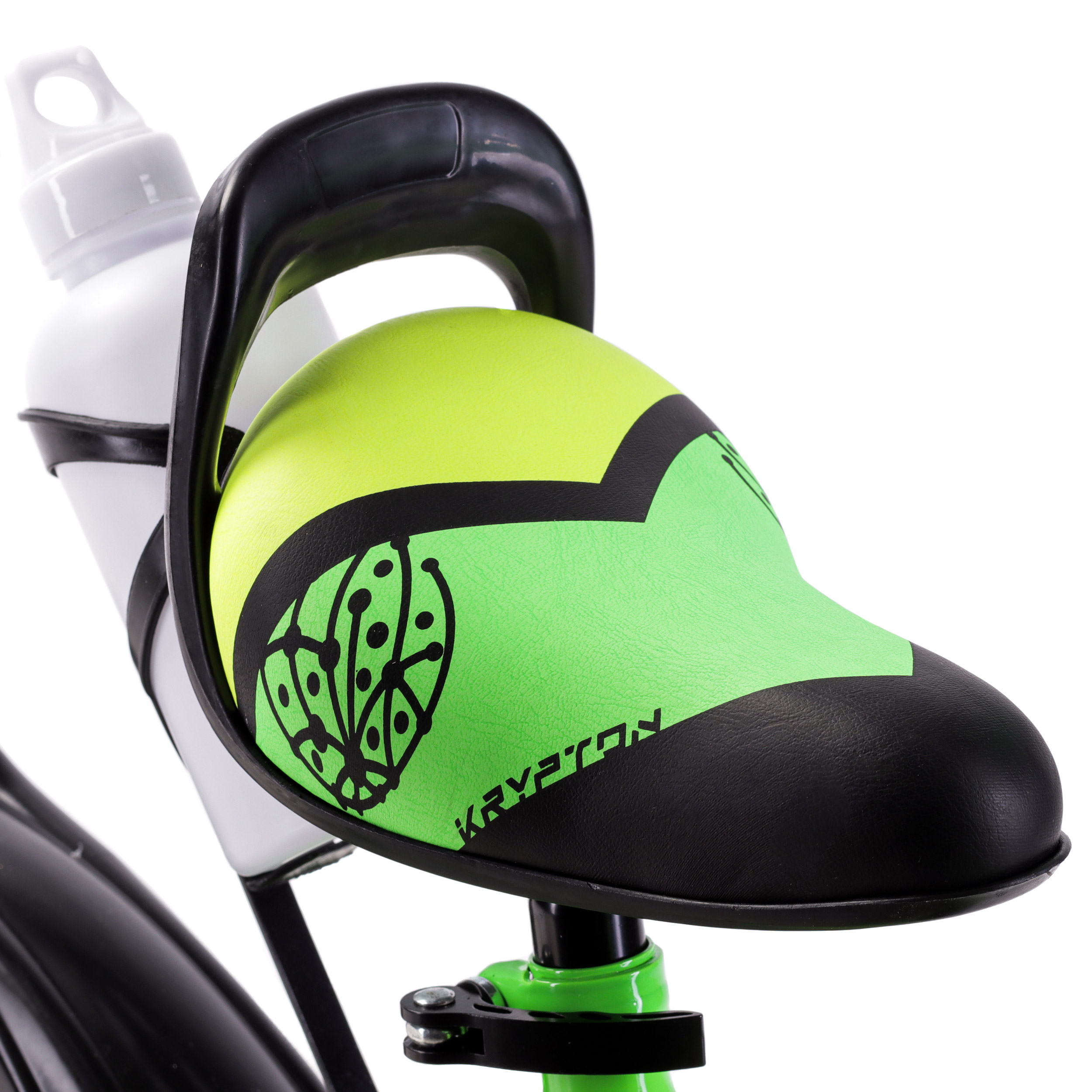 Велосипед 14" Krypton Super KS01GY14 неоновый жёлто-зелёный