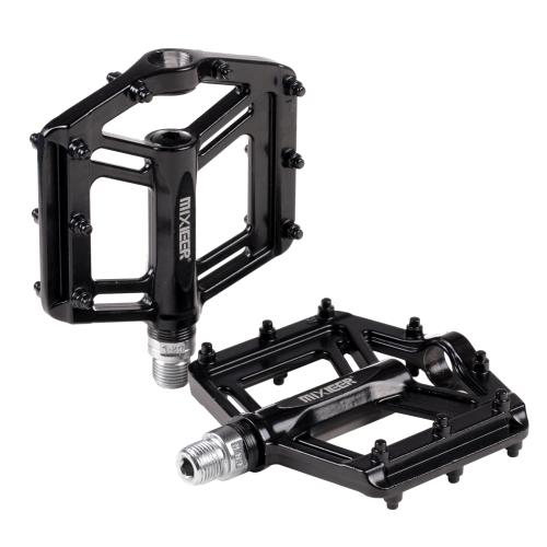 Педаль EXPERT MIXIEER ROADBOY, 9/16 резьба, CNC корпус, 3 пром. подшипника, 114х108мм, с рефлектором, CR-MO ось, black, 1 пара, инд.уп /уп30/