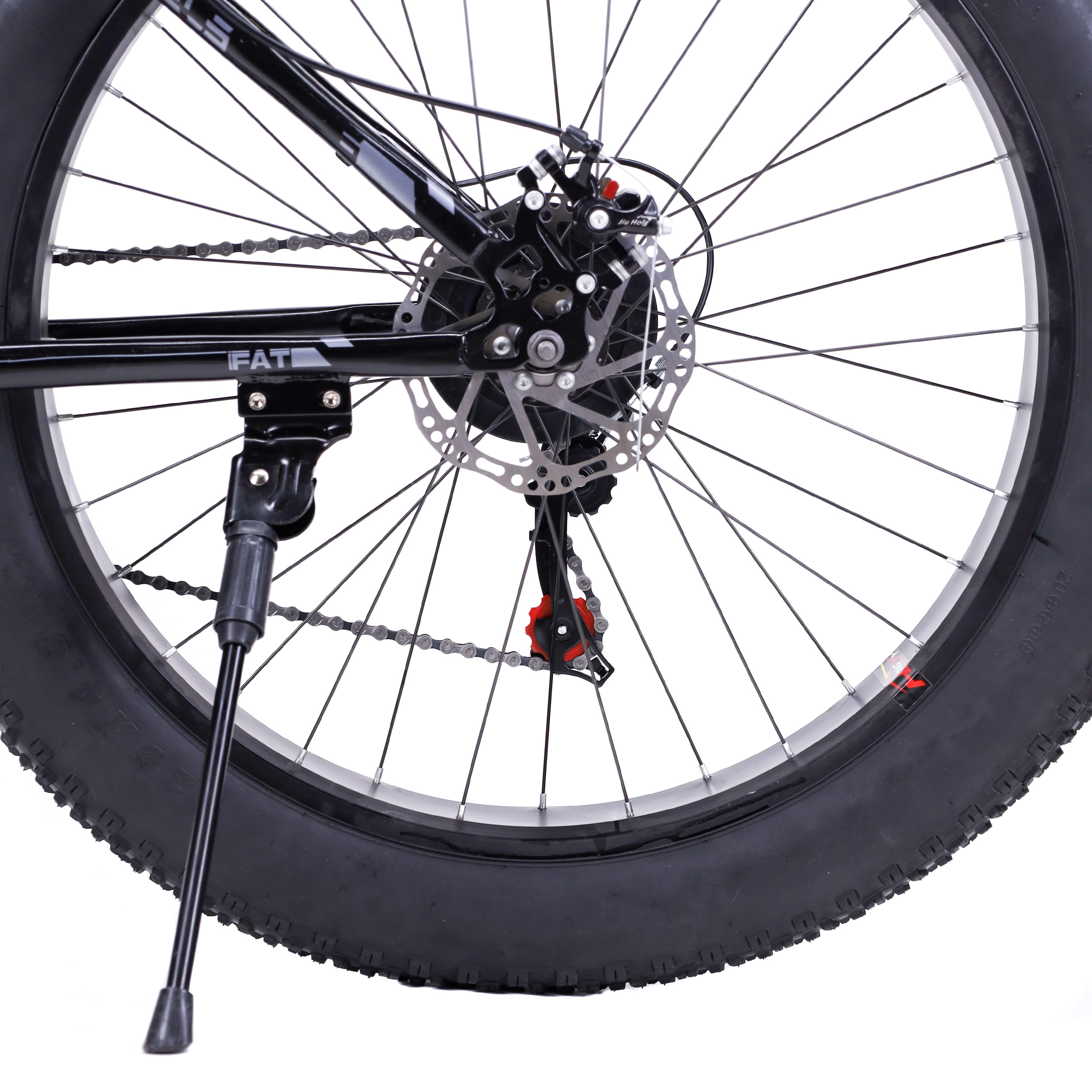 Велосипед фэт-байк 26"x4" рама 17" 21sp MEGAWHEELS FAT чёрный