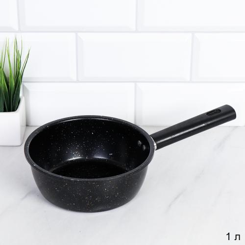 Ковш 1 л Черный Гранит ручка бакелит/ индукция/ RSD-60 /уп 50/ 0,336/ 17(16)х6,5