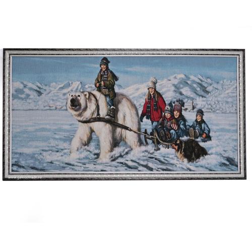 Картина гобелен 60x120 Детские забавы/ M131/ P3453-A-308/ 