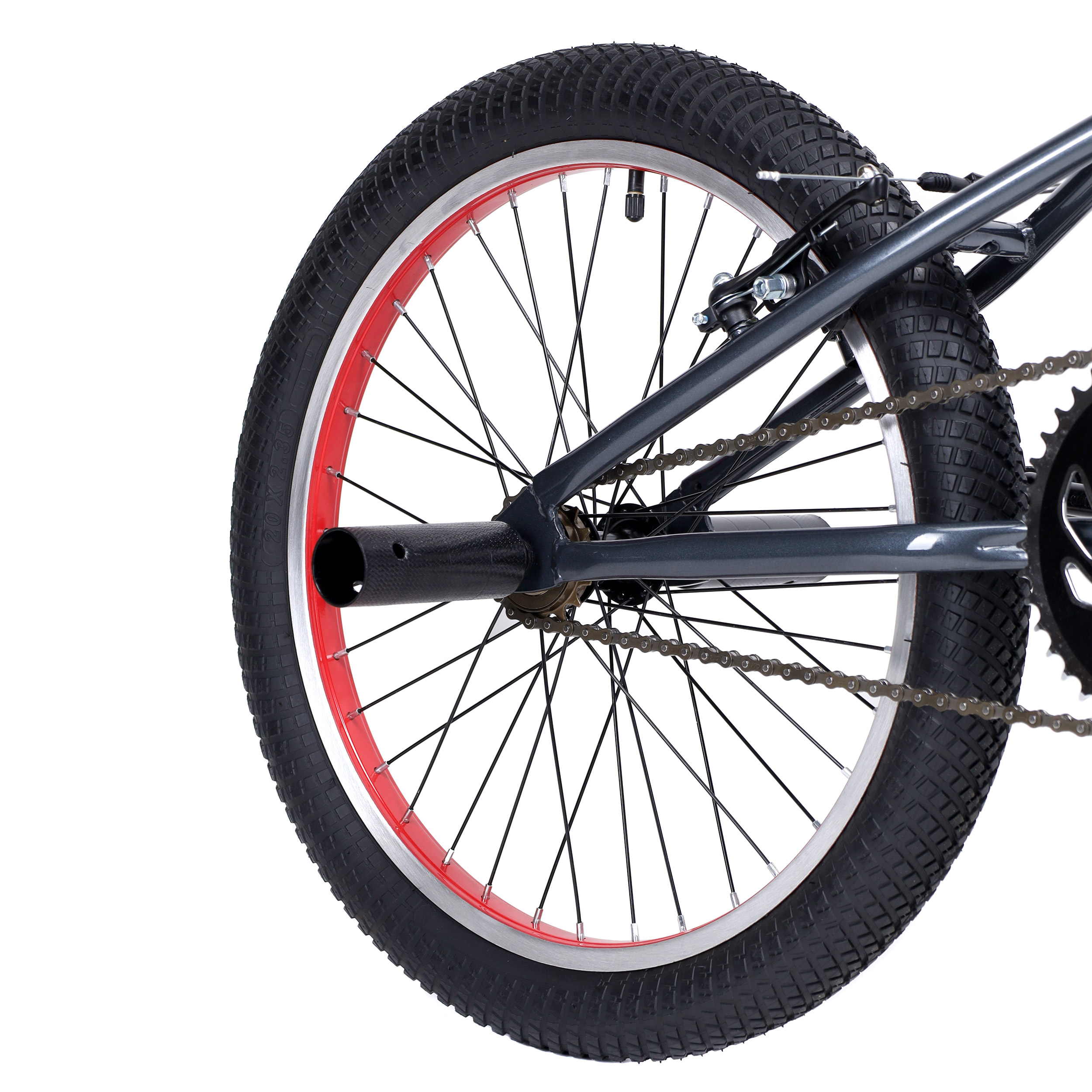 Велосипед BMX 20" Рама 18.7" WOOHOO STAGE TWO чёрный