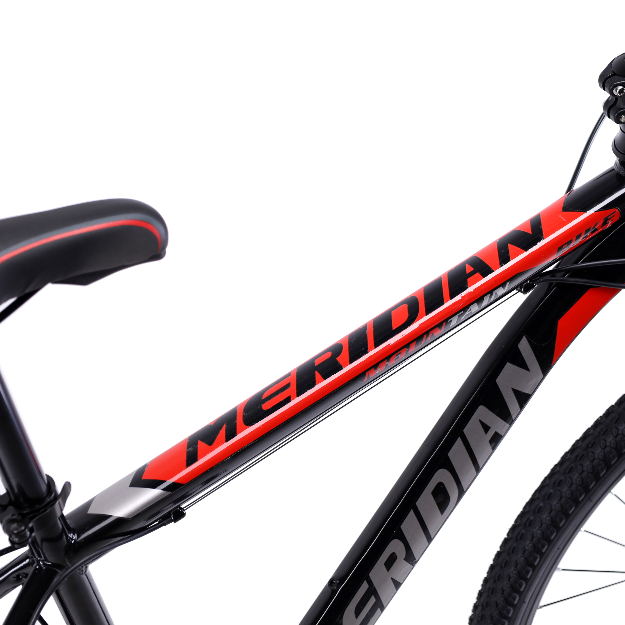 Велосипед горный MERIDIAN MOUNTAIN I 26-17" 21S DISC BRAKE цвет: чёрный-красный