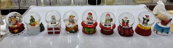 Новогодняя фигурка Шар 6х5 см / 25466 / D  759639