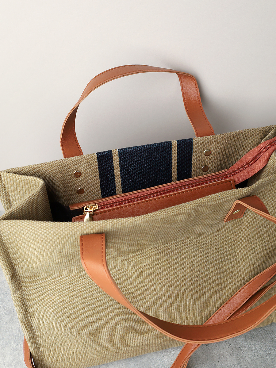 Сумка 33x13x25 / FX-2024/1 /уп 10/50/синяя полоса молния