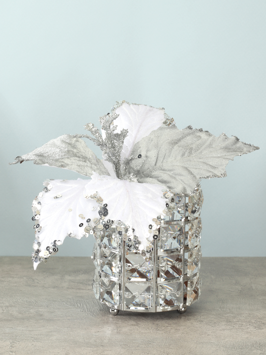 Органайзер подставка серебро 9х11,5 см / N-007 /уп 60/органайзер