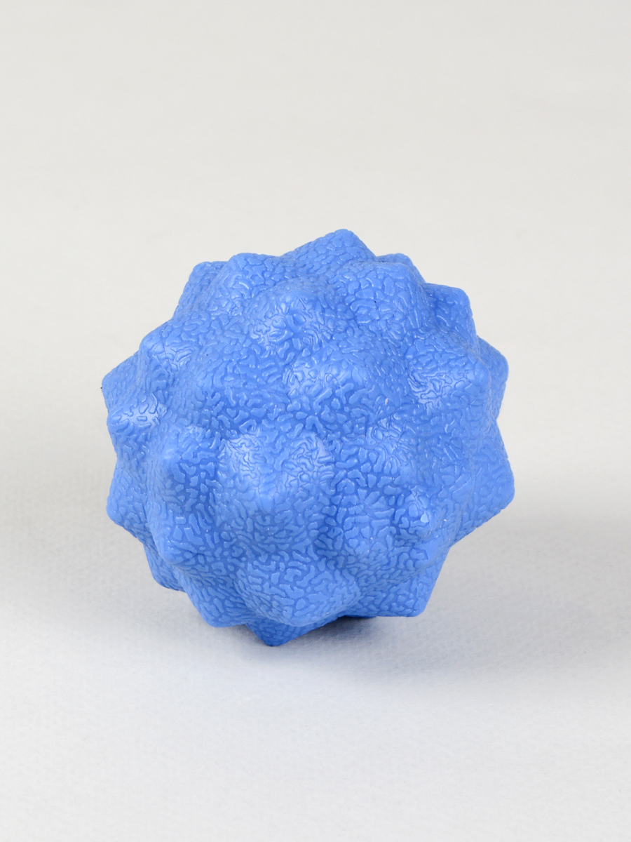 Мячик массажный Woohooo Spiky / 7х7 / синий / уп50