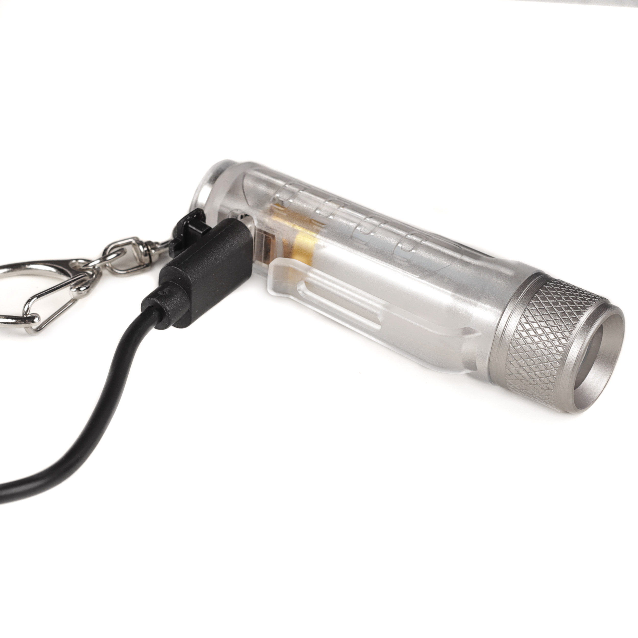 Фонарь универсальный COMIRON GEEK корпус: жёсткий ABS, IP65; свет: T20, 400lm +4COB, аккум: 300 mAh, USB Type-C; карабин, магнит 19г /уп 120/