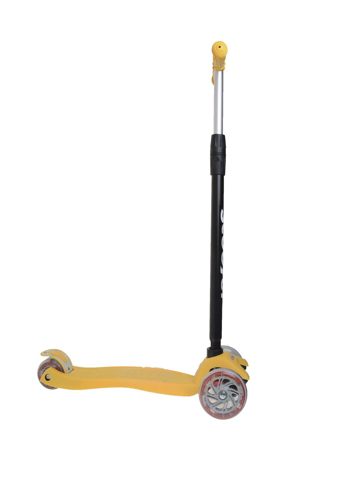 Самокат 3-х колесный JP-MG-03NP желтый /уп 6/ 