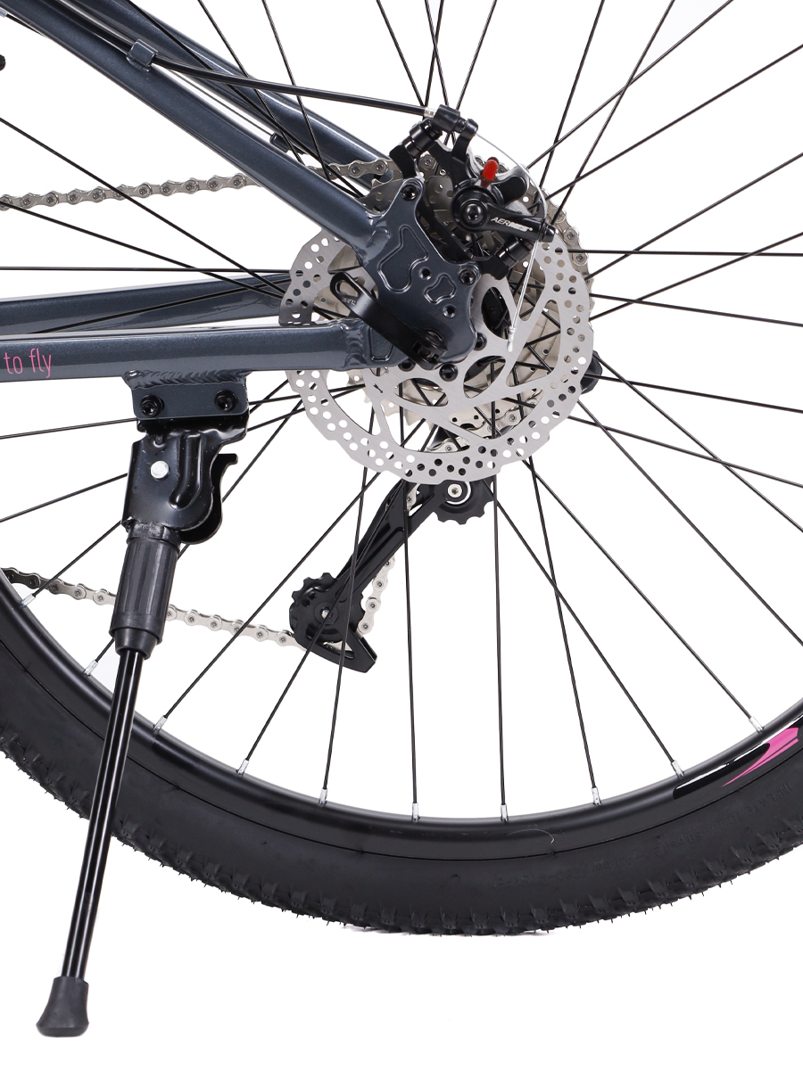 Велосипед 27,5" рама 17" 1х10sp COMIRON DESIRE розовый дымный