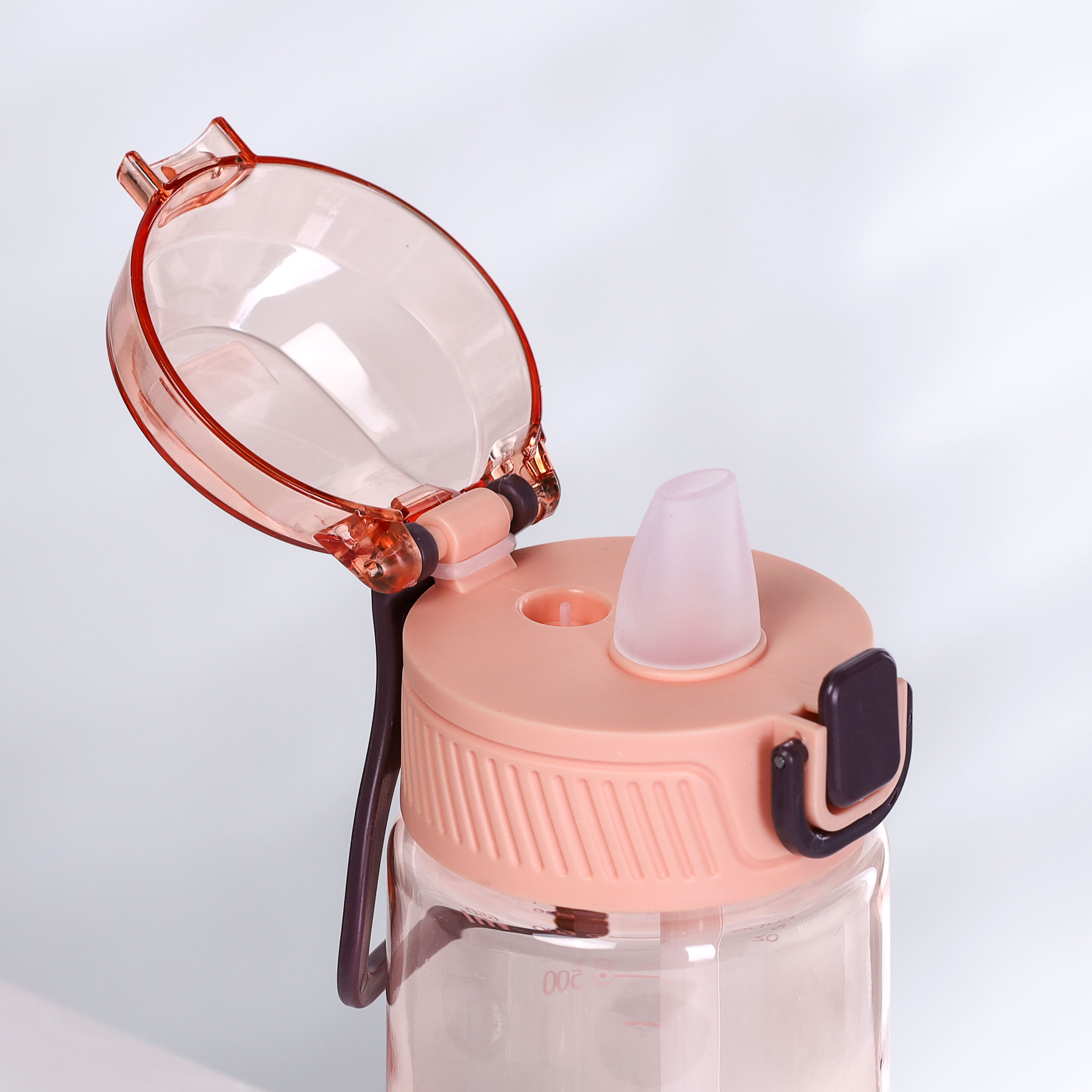 Бутылка для воды Woohooo Puerto Plata 650 ml / Пищевой PP / уп 80 / АКЦИЯ