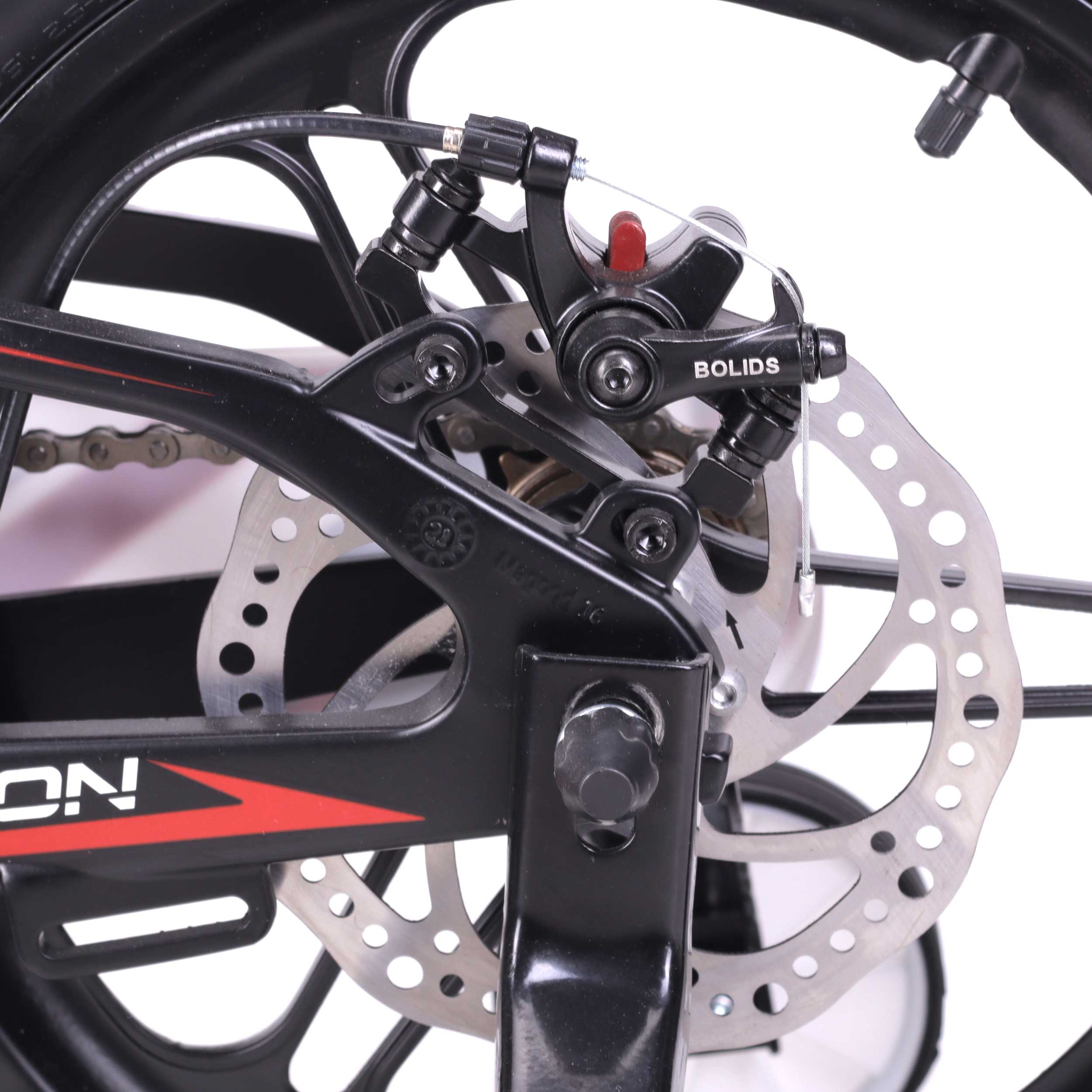 Велосипед 16" M16BR COMIRON MATRIX чёрный красный