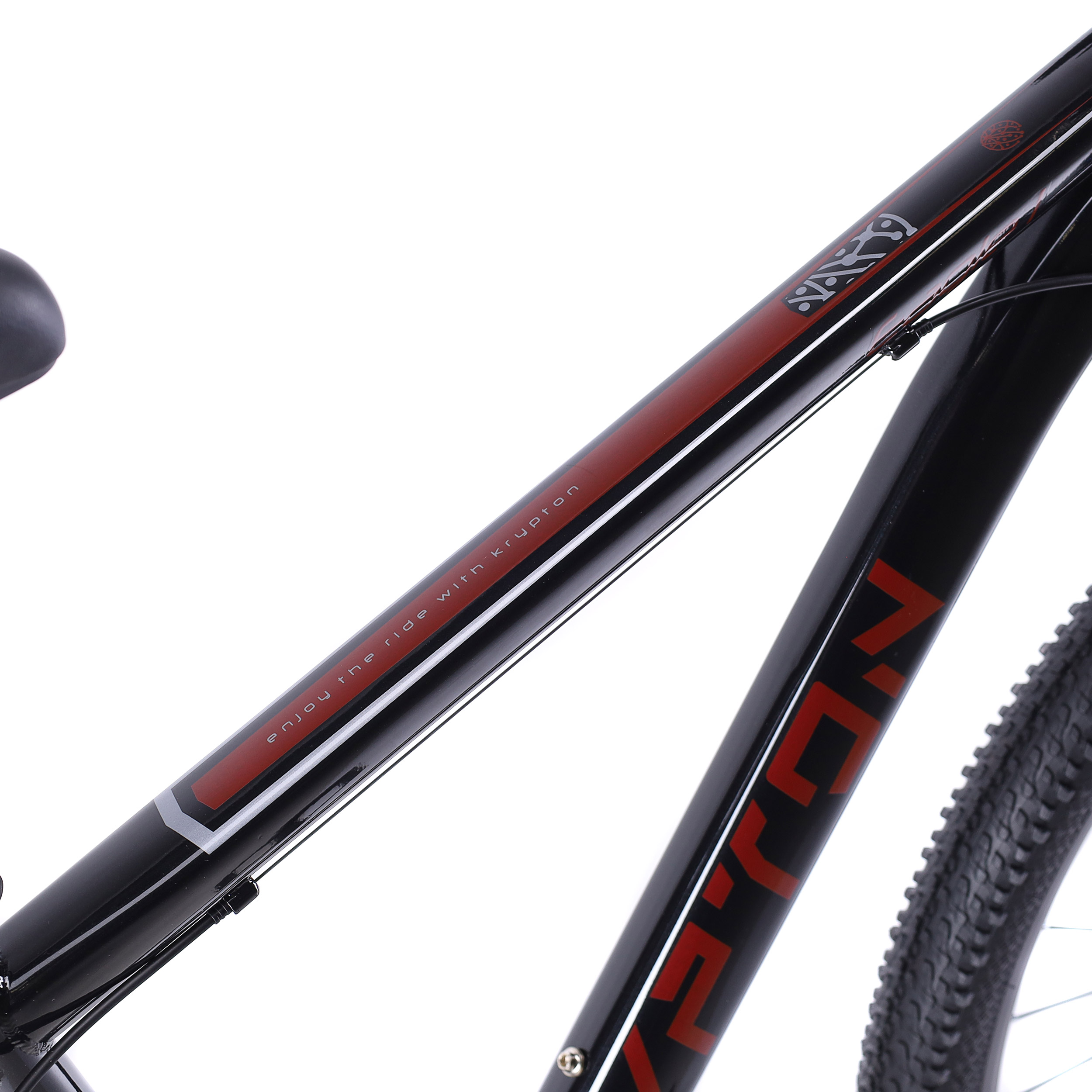 Велосипед 26" рама 17" 21sp KRYPTON EAGLE I чёрный dark fire red