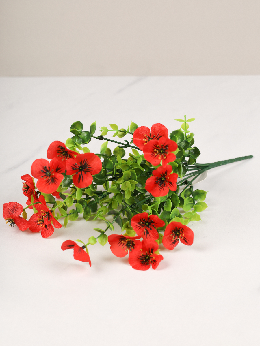 Цветок искуственный Фиалка 30 см / W01025-242 /уп 150/600/
