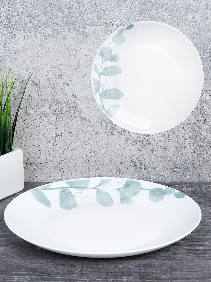 Тарелка 220 мм обеденная Евро Дэй / FLYGP85 (24111) /уп 6/48/ Эвкалипт