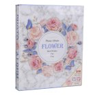 Фотоальбом 200 фото 15х21 Цветы Голубой / 9297 /уп 16/ 689758     