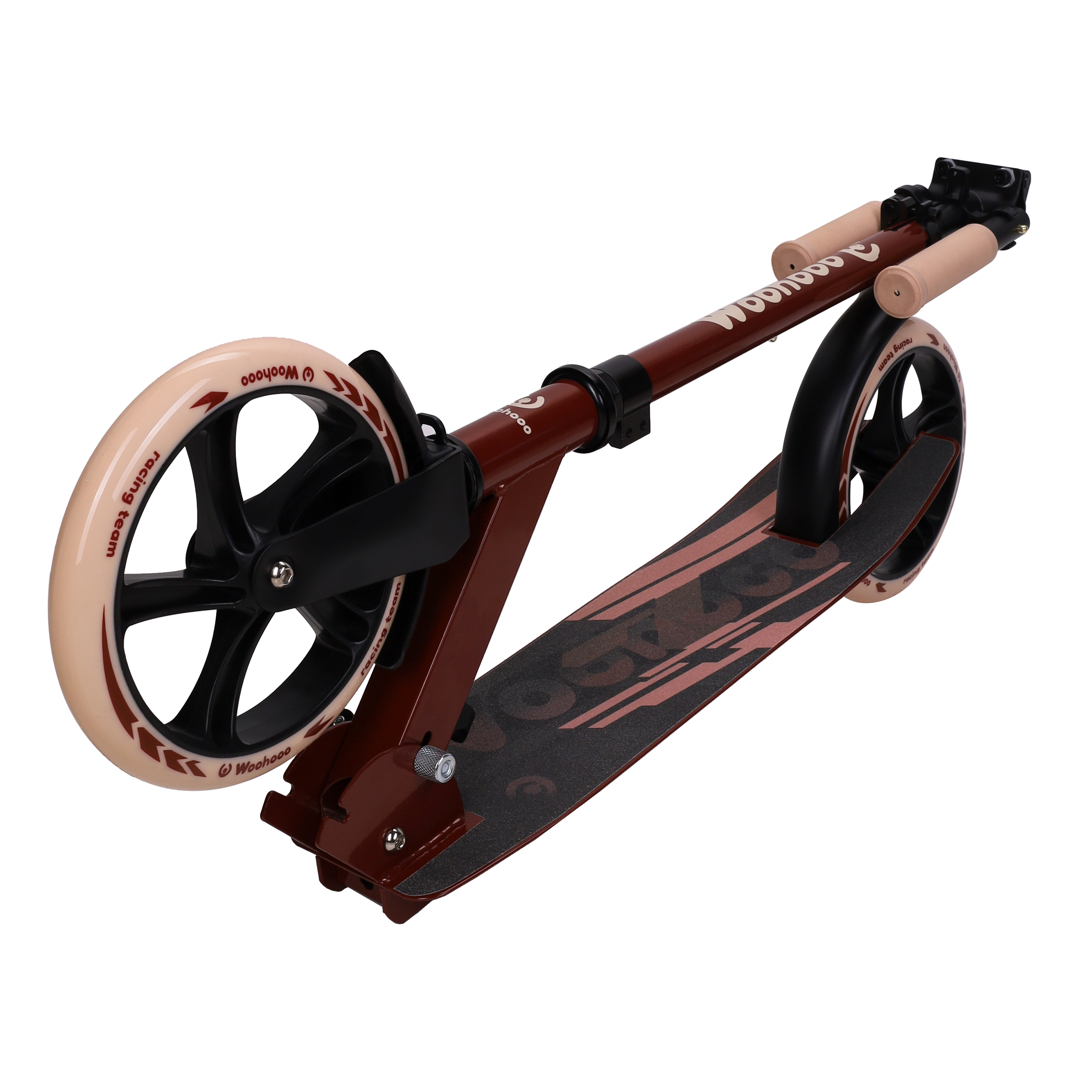 Самокат 2-х колесный Woohooo Vibex / колеса 200мм / Maple syrup / уп 4