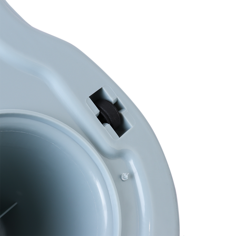 Ведро с отжимом и шваброй центрифуга пластик зелен /NHE-48/1с/ уп 25/ 2 насад