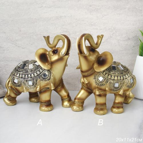 Статуэтка Слон 21,5 см / 15290 /уп 12/