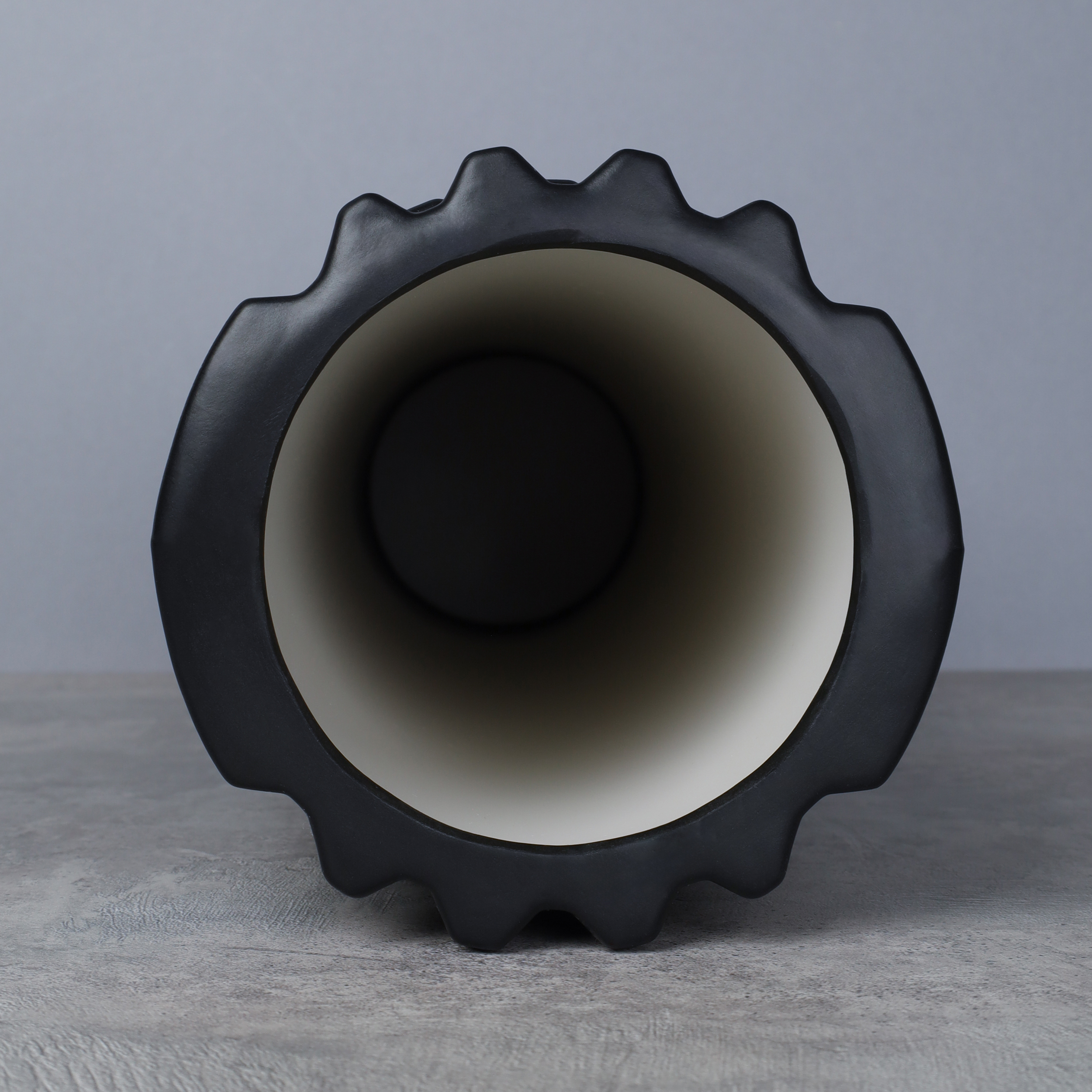 Ролик массажный спортивный Woohooo BRICK 45x14/ черный/уп10