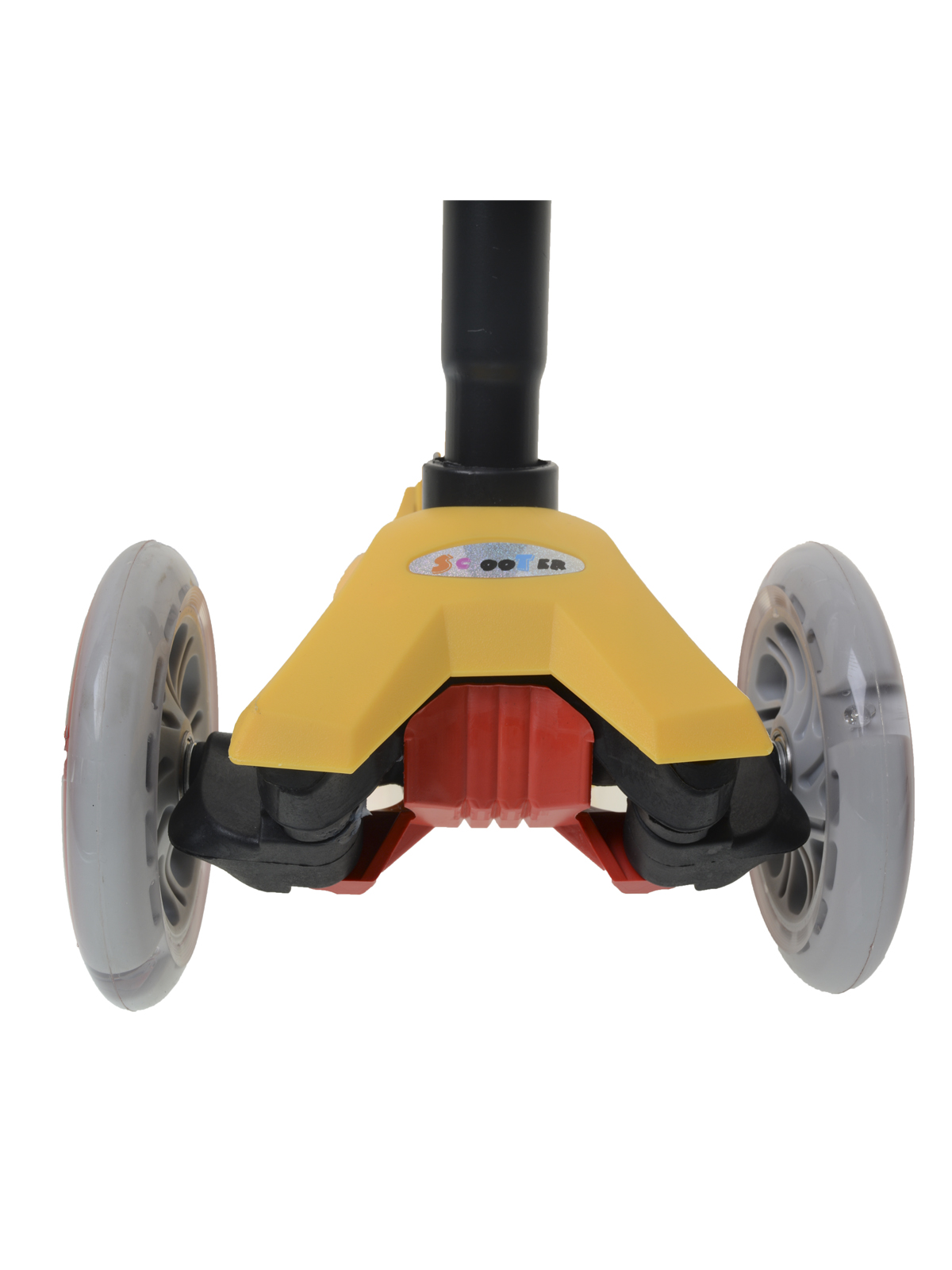 Самокат 3-х колесный JP-MG-03NP желтый /уп 6/ 