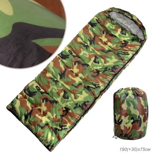 Спальный мешок (190+30)x75 см / KC-002-3 /уп 10/1,8 кг температура до 0 градусов